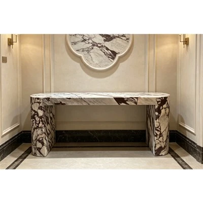 Tábla Console Marmair Calacatta Viola