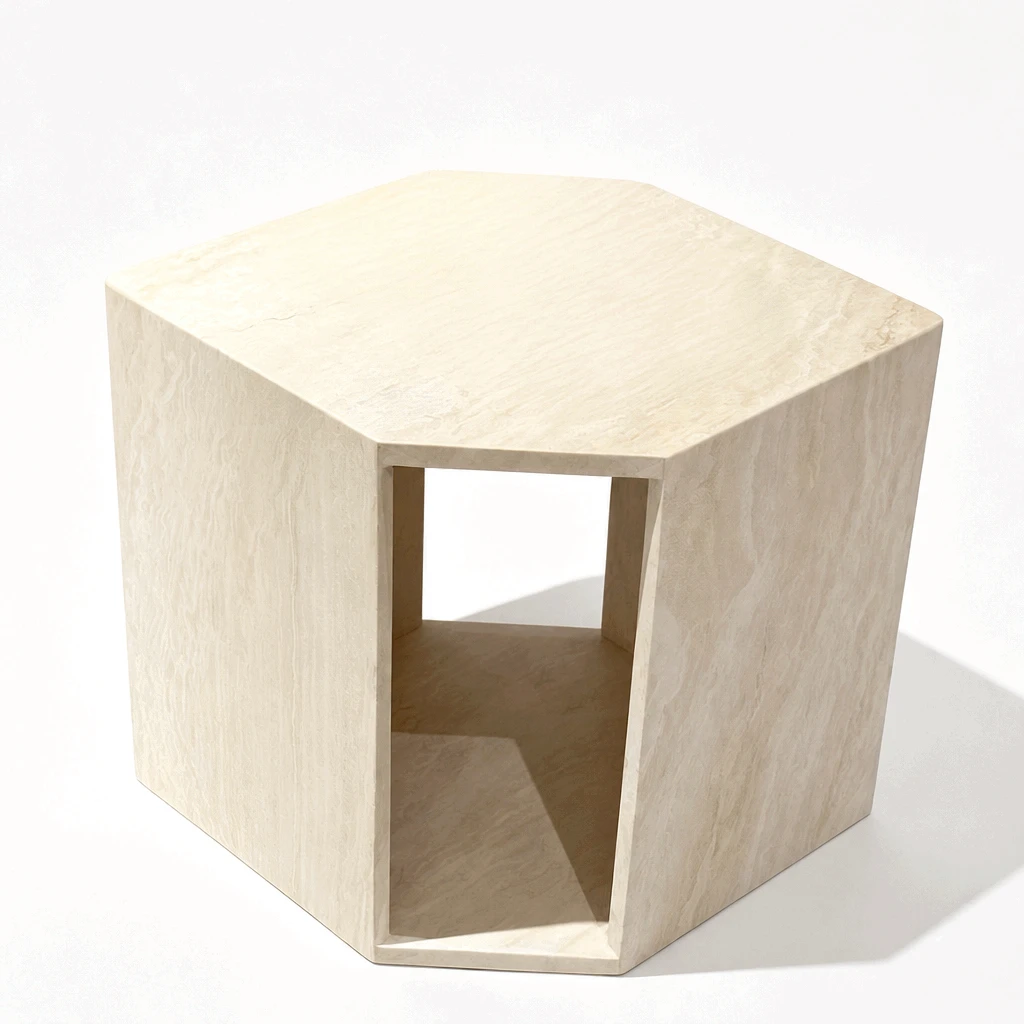 marble-hexagonal-side-table-studio-clean marble-hexagonal-side-table-studio-clean